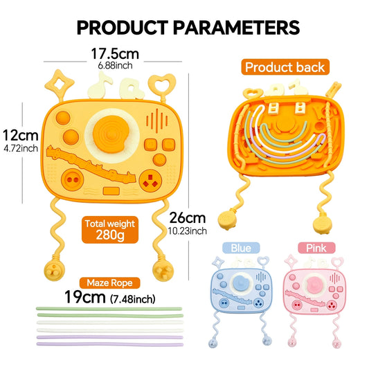 HS-003 Early Education Puzzle Silicone Toys