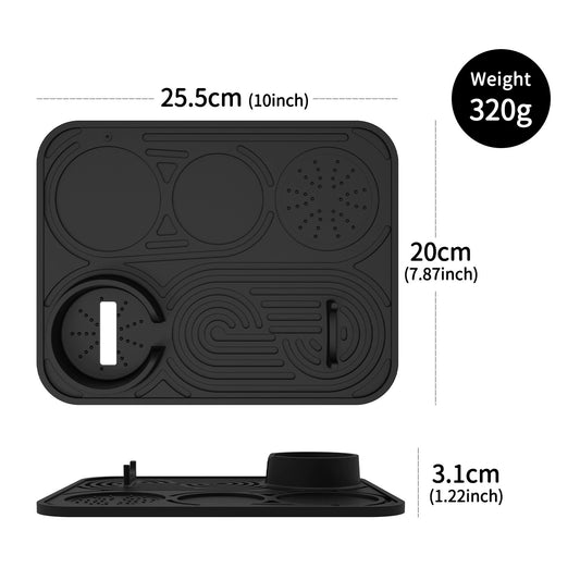 HS-1002 Coffee Powder Silicone Anti Slip Pad