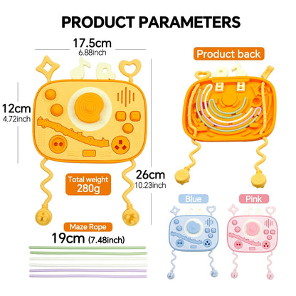 HS-003 Early Education Puzzle Silicone Toys