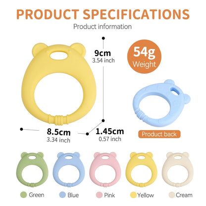 HS-006 Hamster Bracelet Silicone Baby Teether