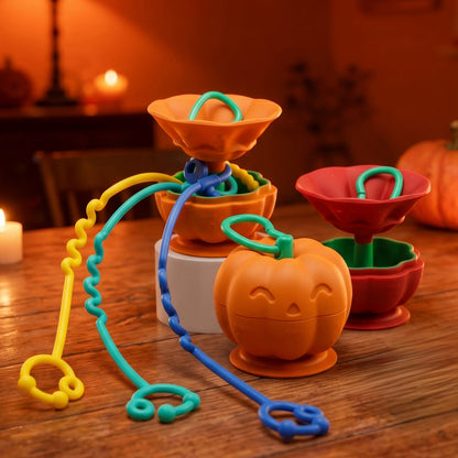 HS-007 Halloween Pumpkin Baby Silicone Toys