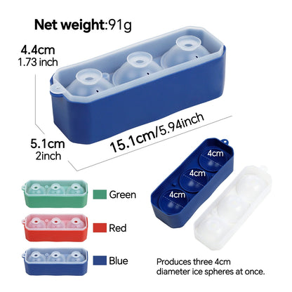 HS-1001 Circular Ice Grid Silicone Mold