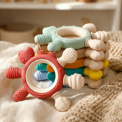 HS-013 Silicone Crab Baby Teether
