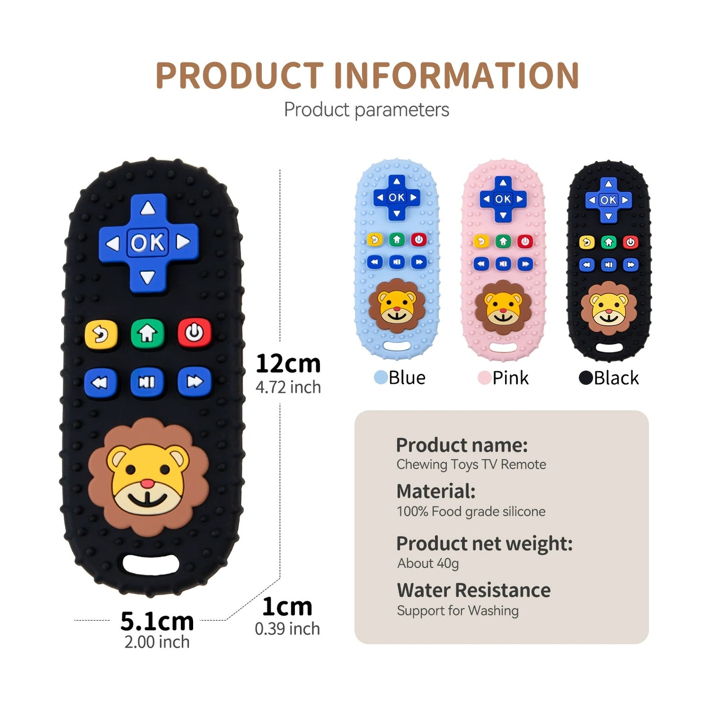 HS-010 Silicone Baby Teething Grinding Stick