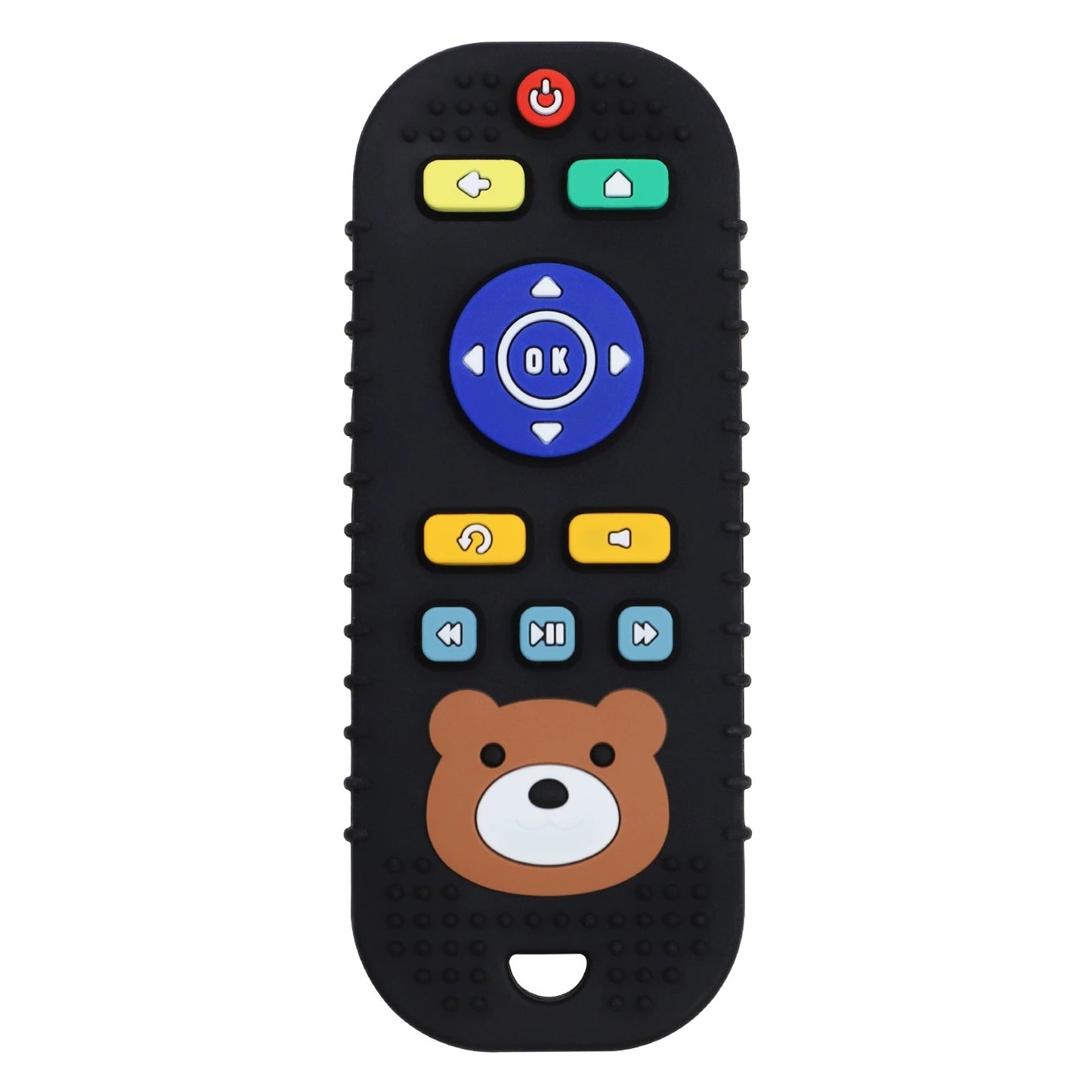 HS-009 Little Bear Remote Control Silicone Baby Teether