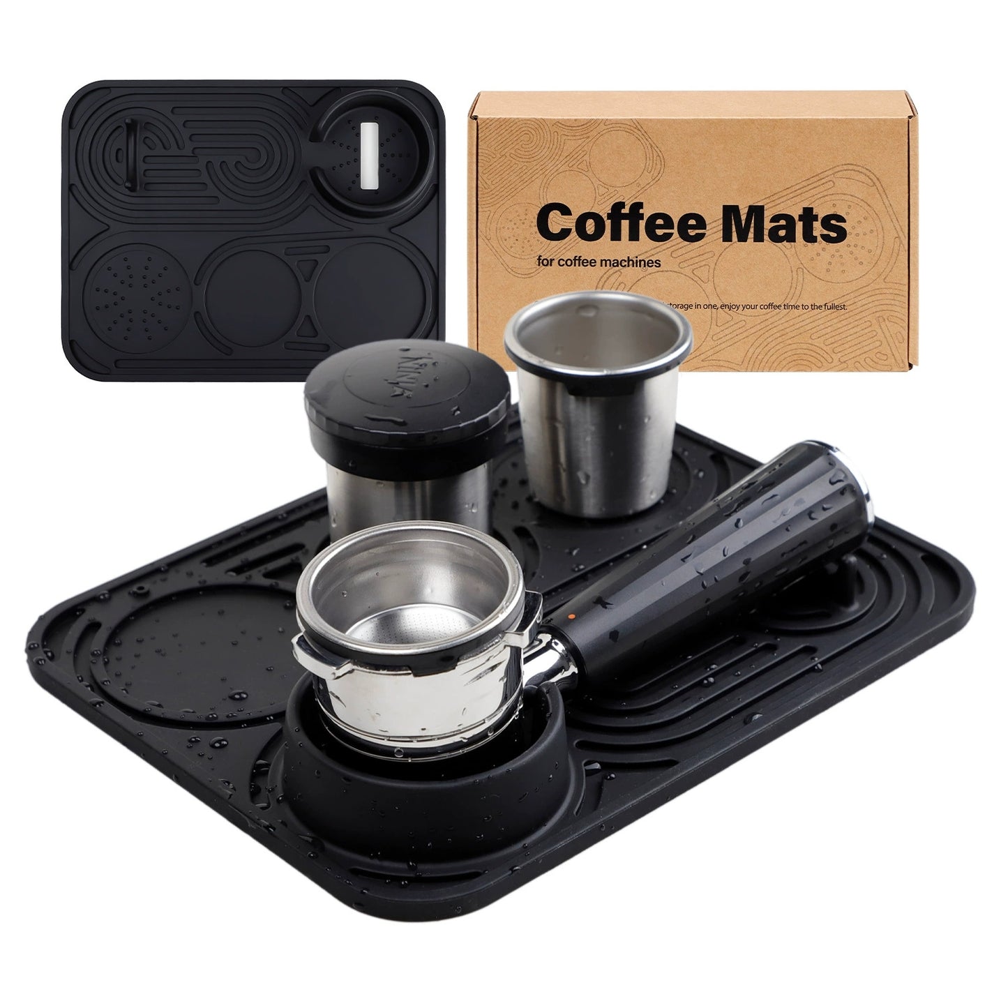 HS-1002 Coffee Powder Silicone Anti Slip Pad