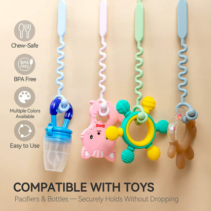 HS-016 BPA-FREE Food-Grade Silicone Toy Rope