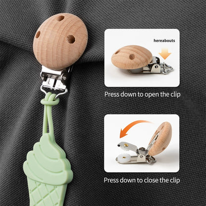 HS-017 Baby Silicone Nipple Clip