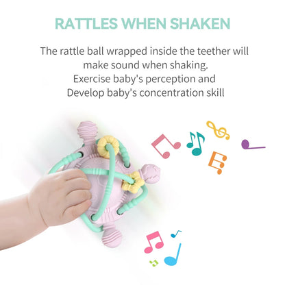 HS-018 Baby Early Education Rattle Toy