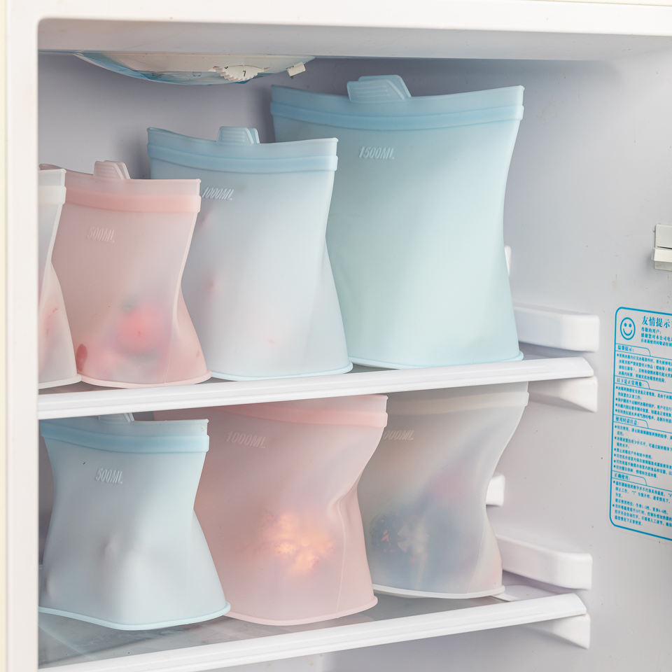 HS-1004 Food-Grade Silicone Fresh-Keeping Bag