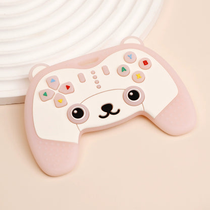 HS-012 Bear Game Controller Silicone Teething Stick