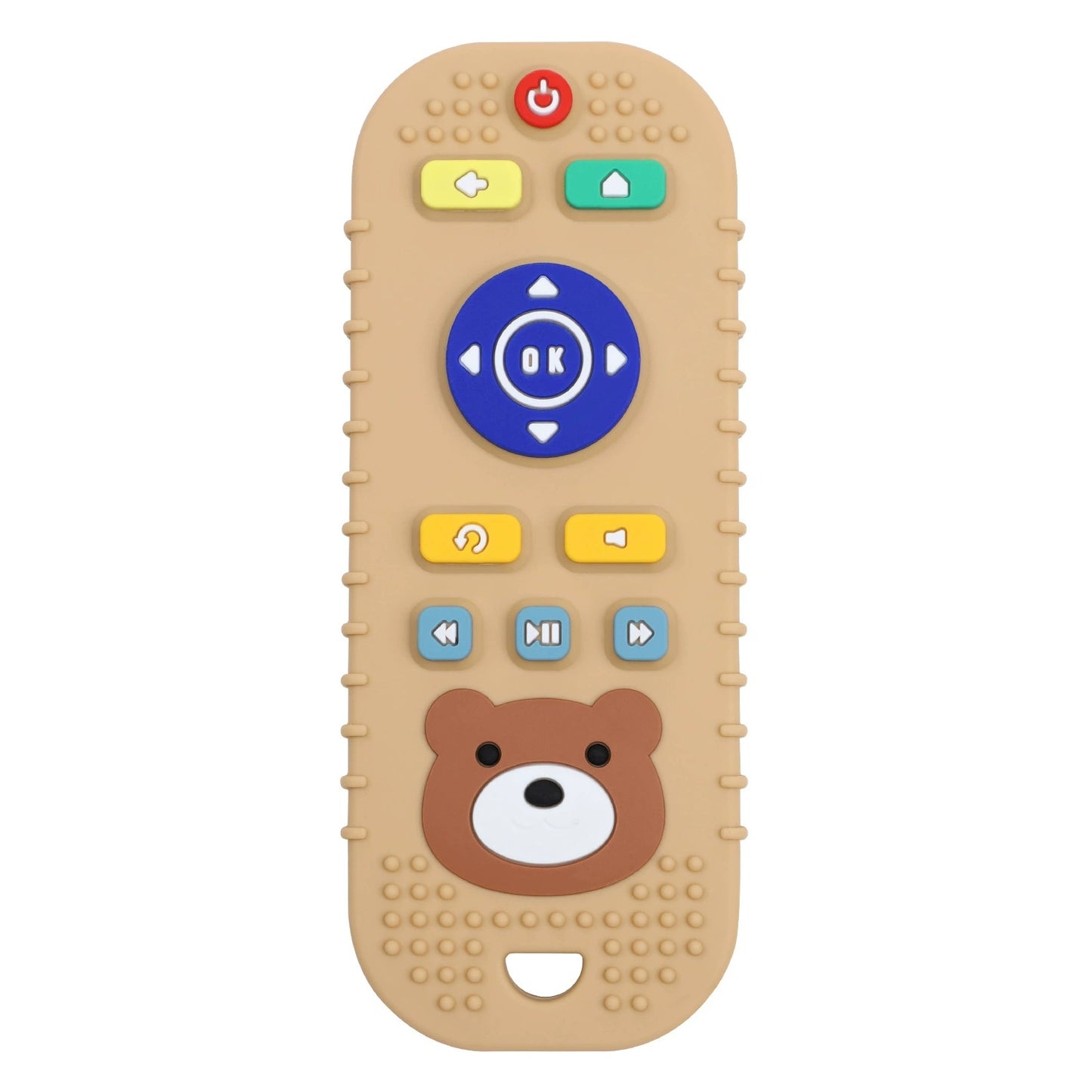 HS-009 Little Bear Remote Control Silicone Baby Teether