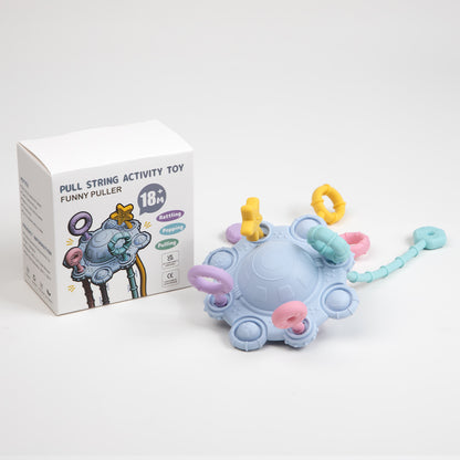 HS-015 Early Education Puzzle Baby Silicone Draw Fun Toy