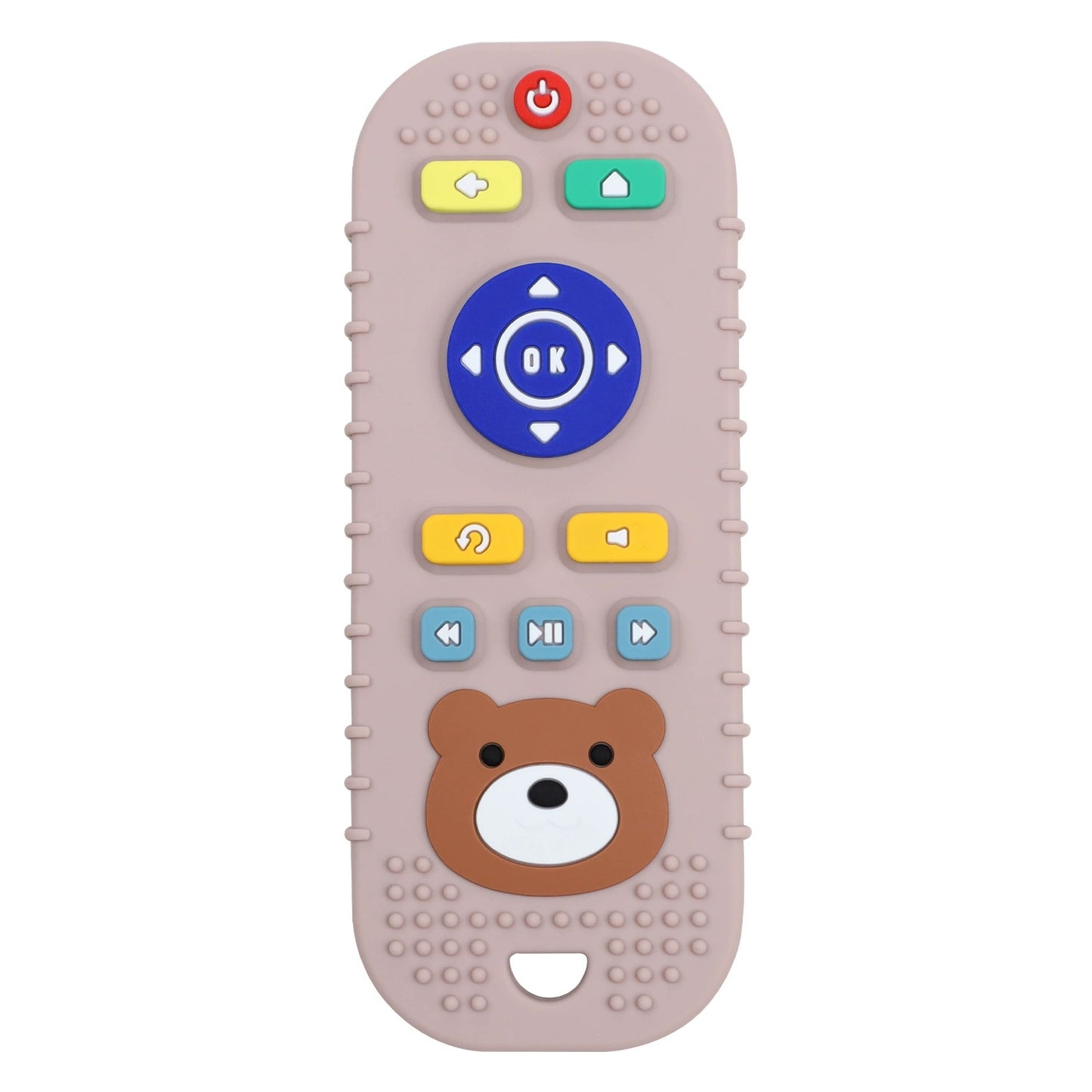 HS-009 Little Bear Remote Control Silicone Baby Teether