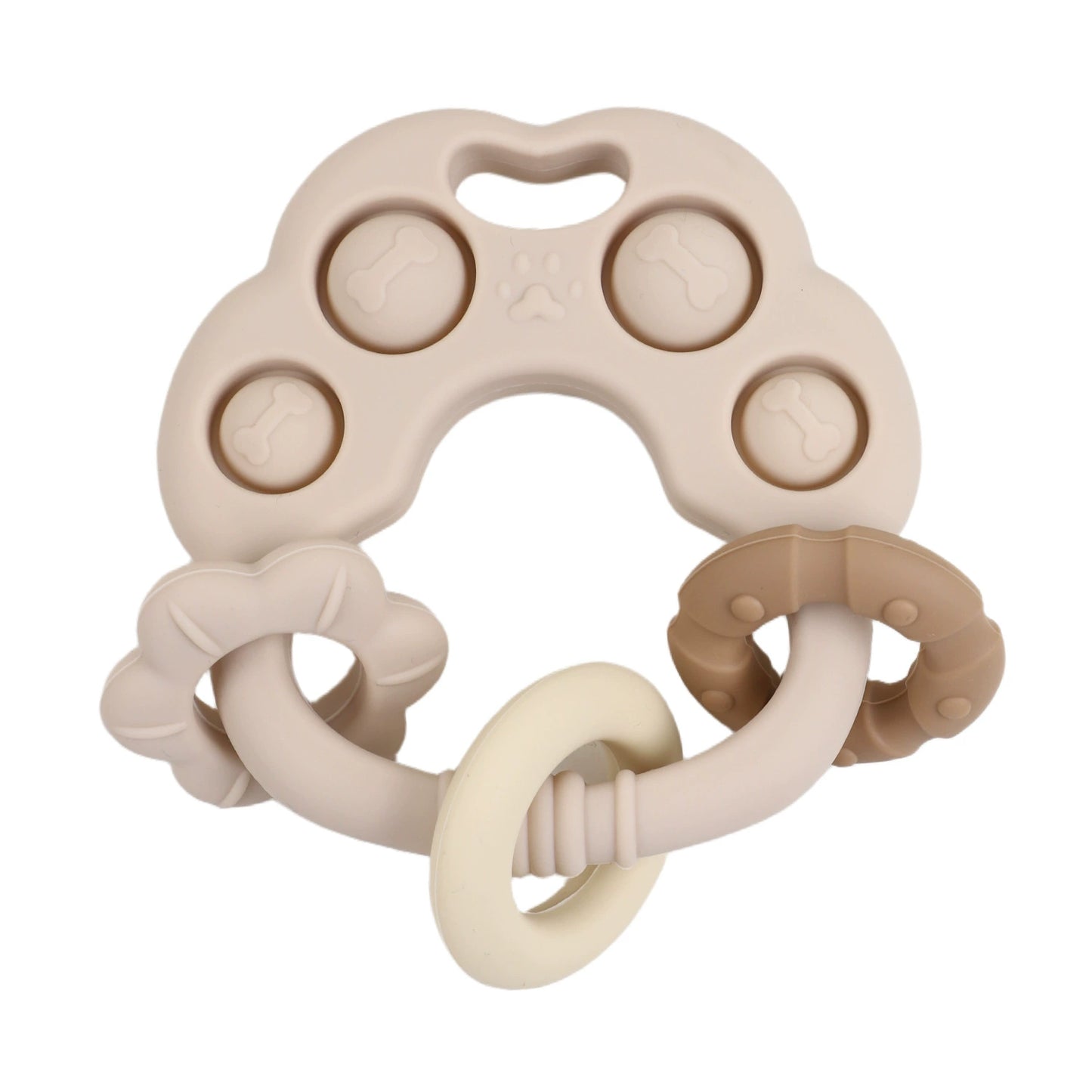 HS-004 Food-Grade Silicone Teething Toy