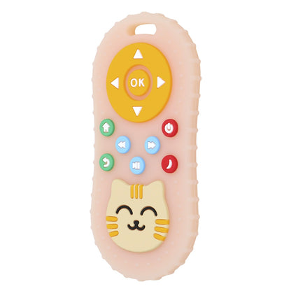 HS-008 Cat Design Remote Control Silicone Baby Grinding Rod