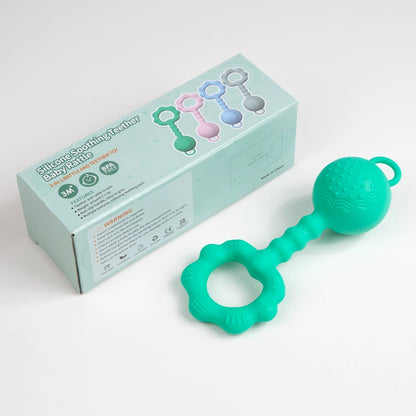 HS-001 Baby Soft and Flexible Teether Rattle